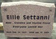 Engraved Slant G663 Headstone