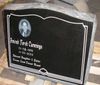 Engraved SP10 Black Slant Companion Memorial