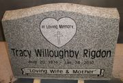 Engraved SP5 G633 Gray Granite Memorial 