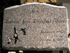 Engraved SP5 Slant Funeral Memorial in Anxi Granite