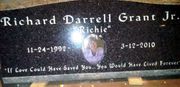 Engraved SP6 G654 Funeral Memorial