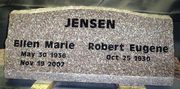 Engraved SP6 Slant Companion Memorial in Anxi Granite