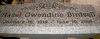Engraved SP7 Anxi Granite Slant Style Memorial
