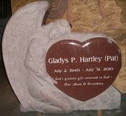 Engraved TF-A02 India Red Granite Memorial Engraved TF-A02 India Red Granite Memorial