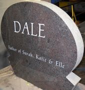 Engraved TF-A04 Monument Backside