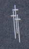 Engraved Three Crosses Design