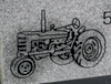 Engraved Tractor Design 1604 Engraved Tractor Design 1604