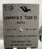Engraved U-05 G614 Upright Tombstone 