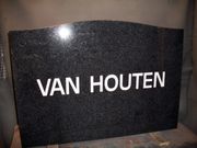 Engraved U-1 Upright Surname Family Plot Marker Engraved U-1 Upright Surname Family Plot Marker