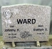 Engraved U-2 Anxi Funeral Memorial Front View