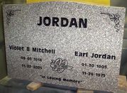 Engraved U1 Anxi Upright  Monument