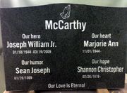 Engraved U1 G654 Upright