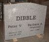 Engraved U4 Carved Flower Companion Memorial in G633 Gray Granite
