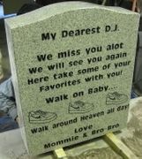 Engraved Upright G633 Marker