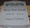 Engraved Upright Gravestone Engraved Upright Gravestone