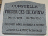 Engraved Upright Headstone