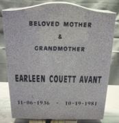 Engraved Upright Tombstone