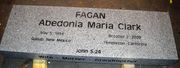 Engraved X-01 G633 Cemetery Memorial Bench Top View