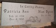 Engraved X-01 G633 Gray Granite Companion Memorial Bench Top