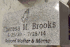 Flat Granite Grave Marker