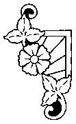 Floral Headstone Design 1171