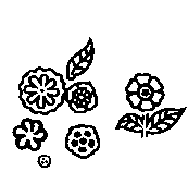 Floral Headstone Design 984