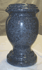 G654 Cloud Grey Granite Rounded Vase