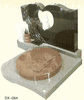 Granite Headstone Memorial  SX-084