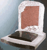 Granite headstone sx-036