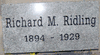 Gray Headstone