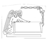 Headstone Angel Design 124
