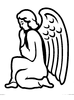 Headstone Angel Design 125