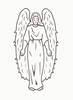 Headstone Angel Design 154