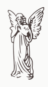 Headstone Angel Design 160