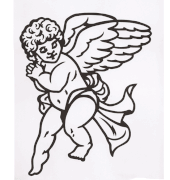 Headstone Angel Design 174
