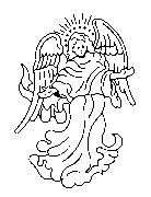 Headstone Angel Design 180