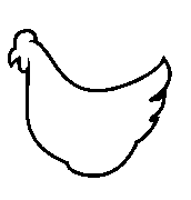 Headstone Animal Design 198