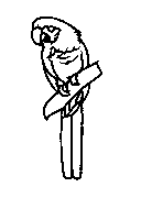 Headstone Animal Design 256