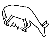 Headstone Animal Design 302