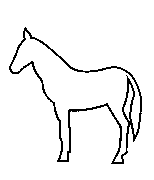 Headstone Animal Design 354