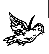 Headstone Bird Design 190