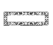 Headstone Border Design 489