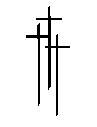 Headstone Cross Design 518