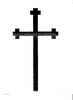 Headstone Cross Design 523