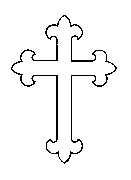 Headstone Cross Design 534