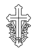 Headstone Cross Design 536
