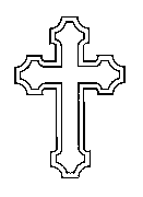 Headstone Cross Design 540