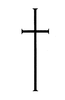 Headstone Cross Design 558