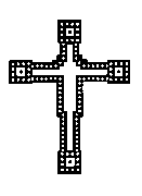 Headstone Cross Design 582