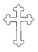 Headstone Cross Design 587